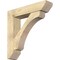 Ekena Millwork Legacy Slat Rough Sawn Bracket w/ Offset Brace, Douglas Fir, 8"W x 36"D x 36"H BKT0806X36X36LEC06RDF - alternate 1